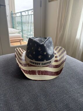 Cowboy Carter American Flag Hat